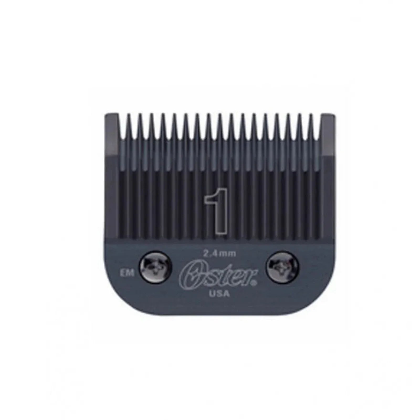 Oster Detachable Blade Size #1 – 3/32" (2.4 mm) Cut, Black Finish