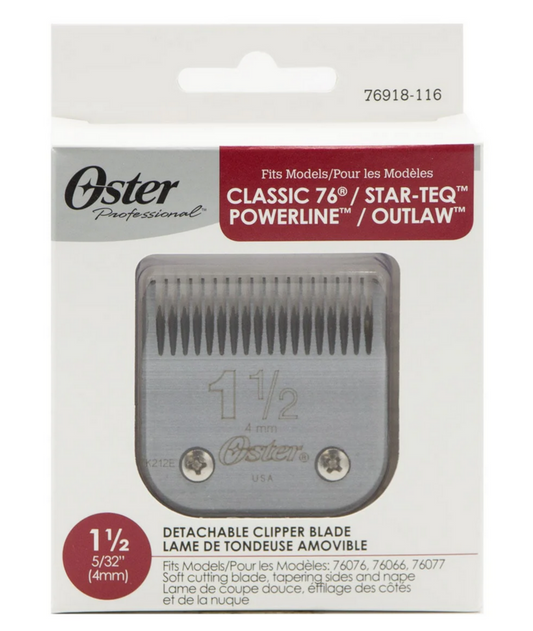 Oster Replacement Blade 1 1/2" [5/32 Inch / 4mm]