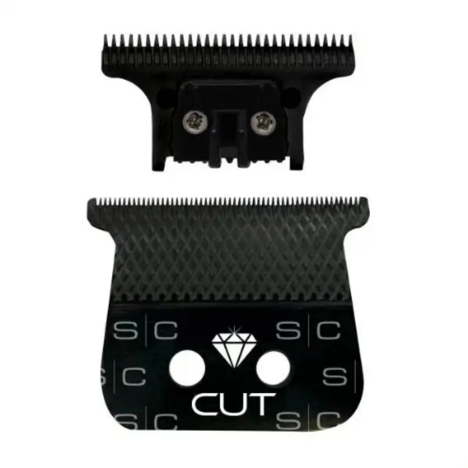 StyleCraft Diamond Cut Fixed Black Diamond DLC Trimmer Blade with "The One" Cutter Set