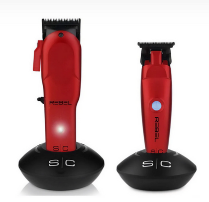 StyleCraft  Rebel Combo Set – Cordless Professional Hair Clipper & Trimmer with Super-Torque Motor