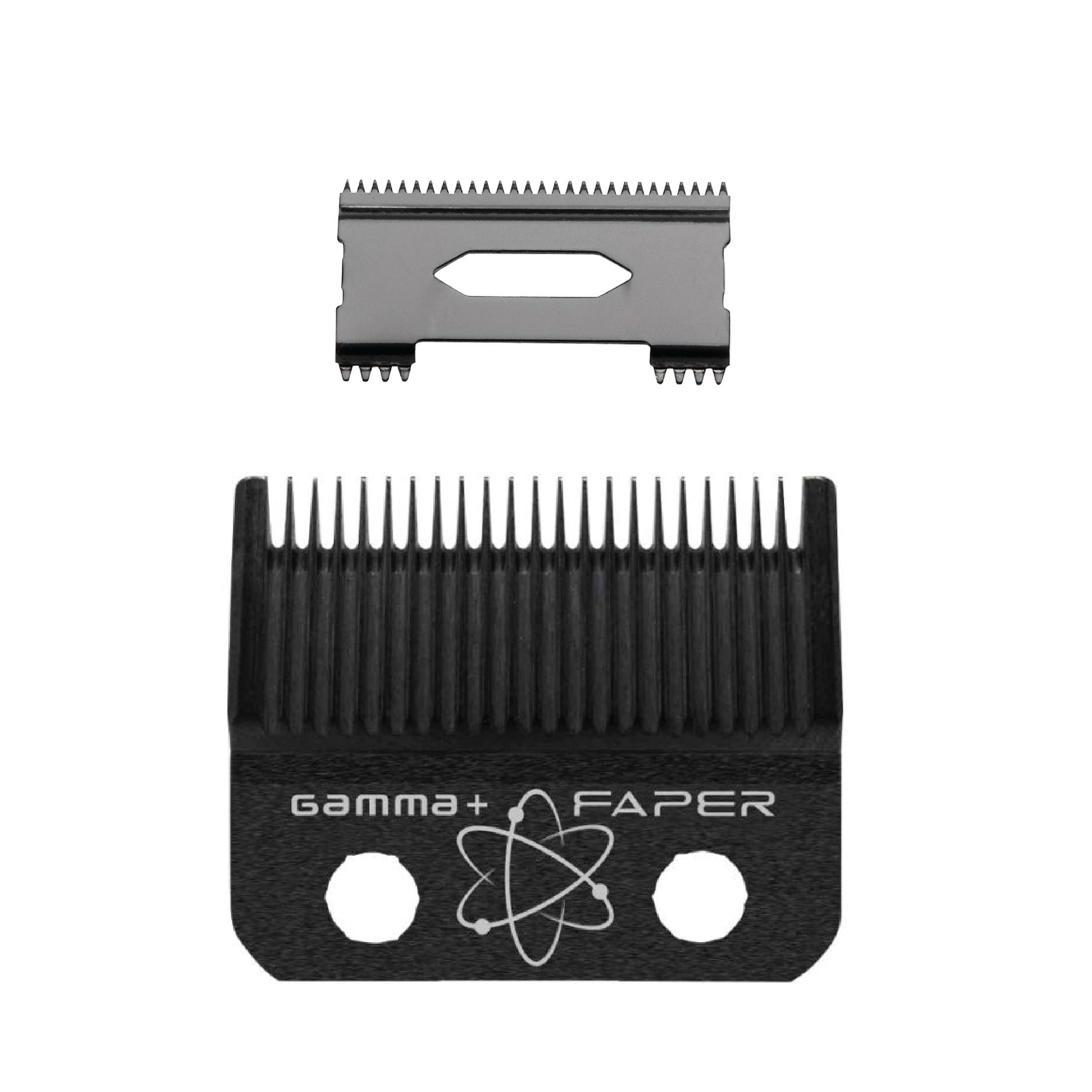 Stylecraft/Gamma+ Replacement Fixed Black Diamond Faper Blade with Moving Black Diamond Carbon Slim Deep Tooth Cutter Set