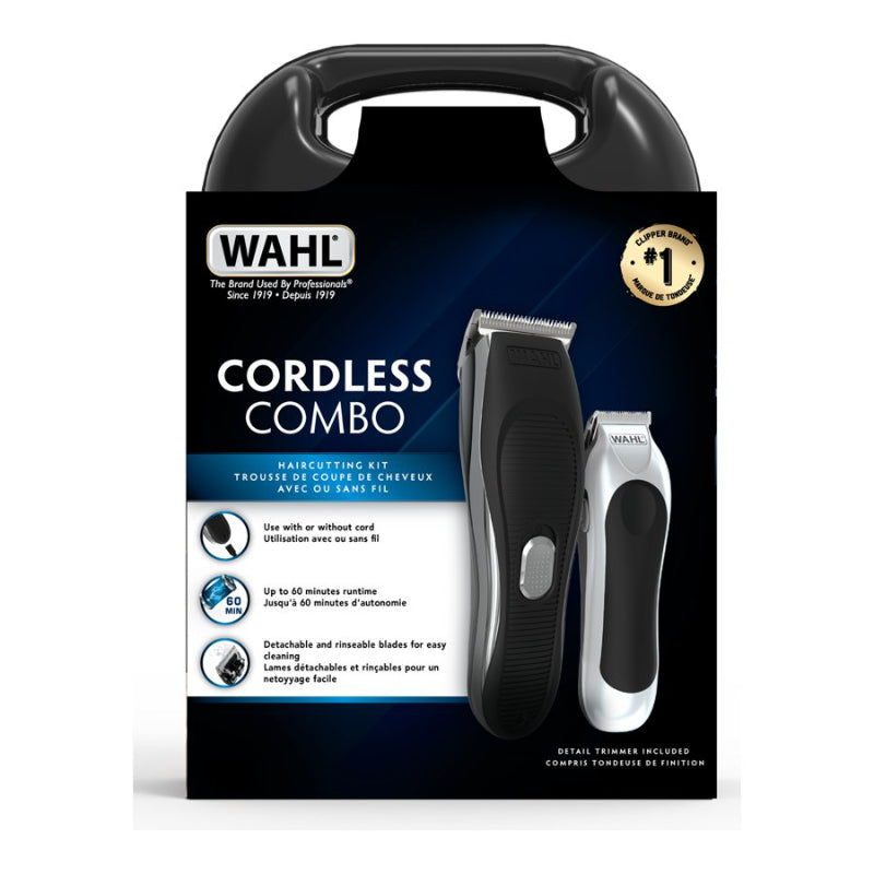 WAHL Combo Cordless Hair Clipper Kit