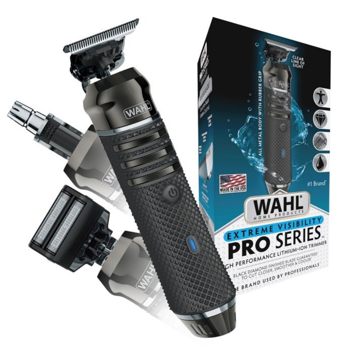 Wahl Pro Series High Visibility Cordless Rechargeable Skeleton Trimmer