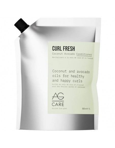 AG Care - Curl Fresh Coconut Avocado Conditioner - 1000ml Refill