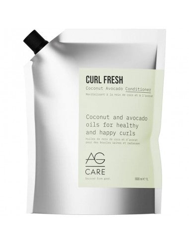 AG Care - Curl Fresh Coconut Avocado Conditioner - 1000ml Refill