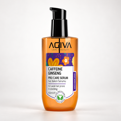 Agiva Caffeine Ginseng Pro Care Hair Serum 100 mL on a clean studio background