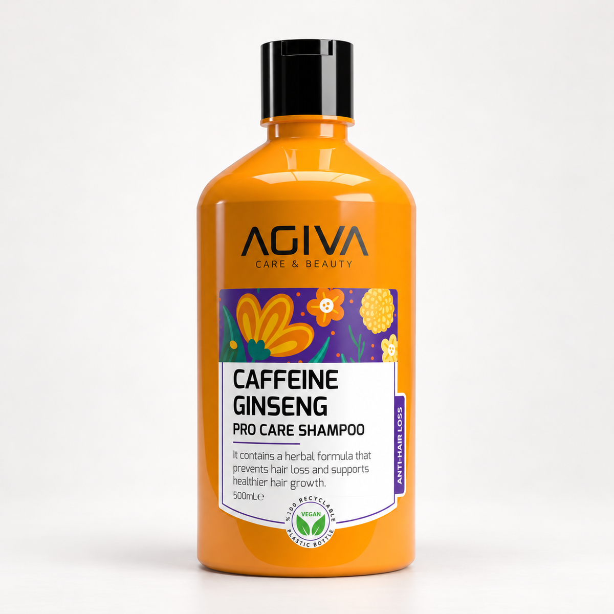 Agiva Caffeine Ginseng Pro Care Shampoo 500 mL
