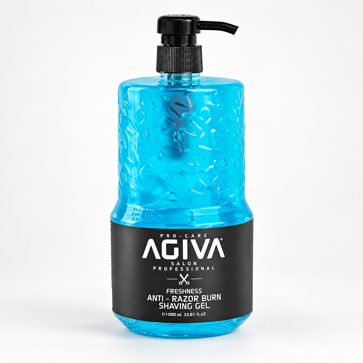 Agiva Shaving Gel 1000 mL on a clean studio background