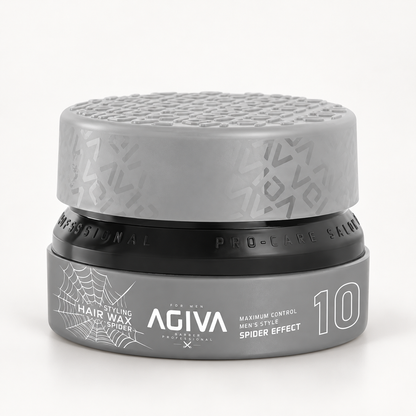 Agiva Spider Wax Grey 10 155 mL on a clean studio background