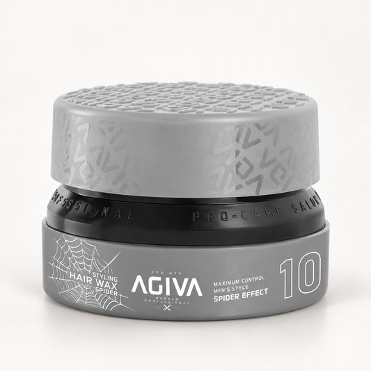 Agiva Spider Wax Grey 10 155 mL on a clean studio background