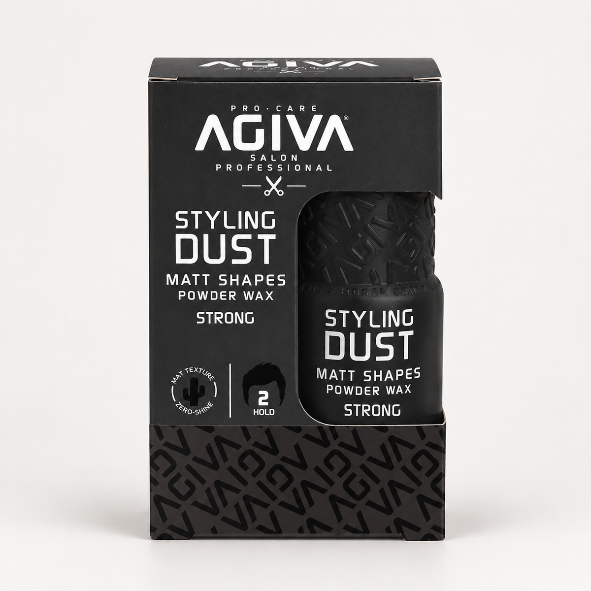 Agiva Styling Hair Powder Wax Strong Black 02 20 g additional product detail view 1