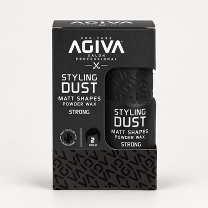 Agiva Styling Hair Powder Wax Strong Black 02 20 g additional product detail view 1
