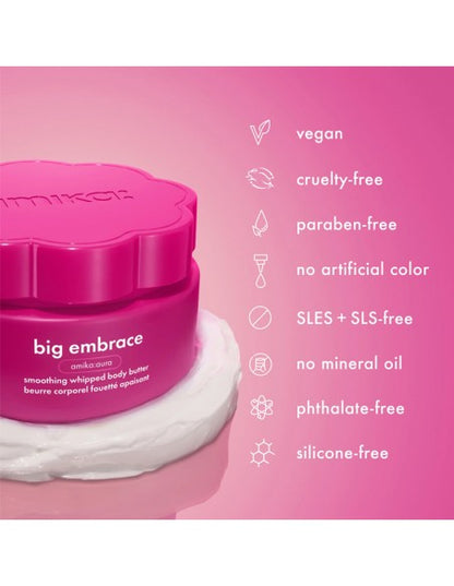 amika - Big Embrace - Smoothing Whipped Body Butter - 250ml