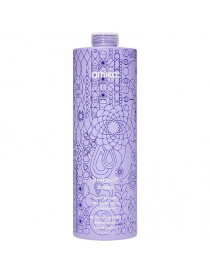 amika - Bust Your Brass - Cool Blonde Repair Conditioner - 1000ml