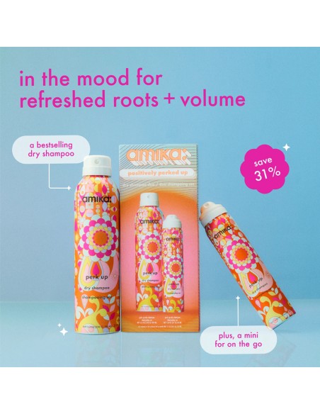 amika - Positively Perked Up Dry Shampoo Duo