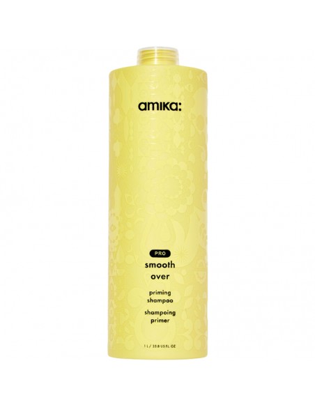 amika - Pro Smooth Over - Priming Shampoo - 1000ml