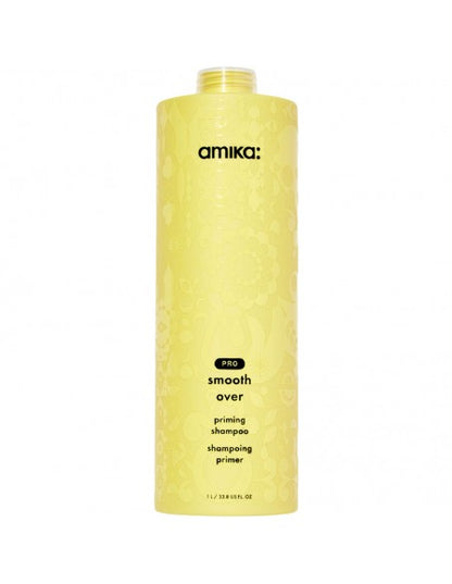 amika - Pro Smooth Over - Priming Shampoo - 1000ml