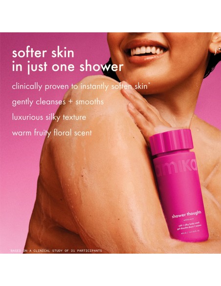 amika - Shower Thoughts - Soft & Silky Body Wash - 400ml