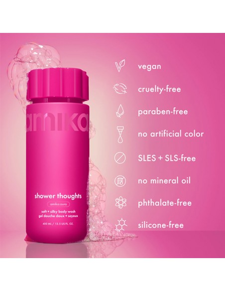 amika - Shower Thoughts - Soft & Silky Body Wash - 400ml
