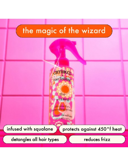 amika - The Wizard Silicone-Free Detangling Primer - 30ml