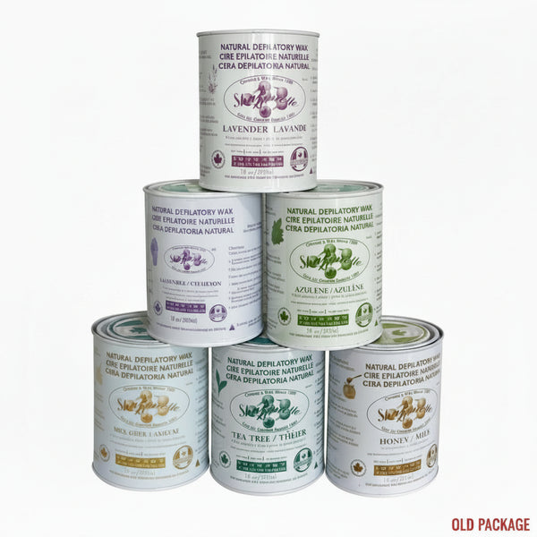 Sharonelle All Purpose Natural Depilatory Canned Wax 500ml / 18OZ
