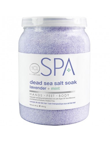 BCLspa - Lavender & Mint Dead Sea Salt Soak - 1814g