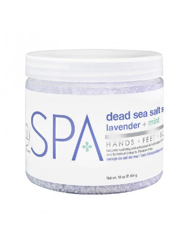 BCLspa - Lavender & Mint Dead Sea Salt Soak - 454g
