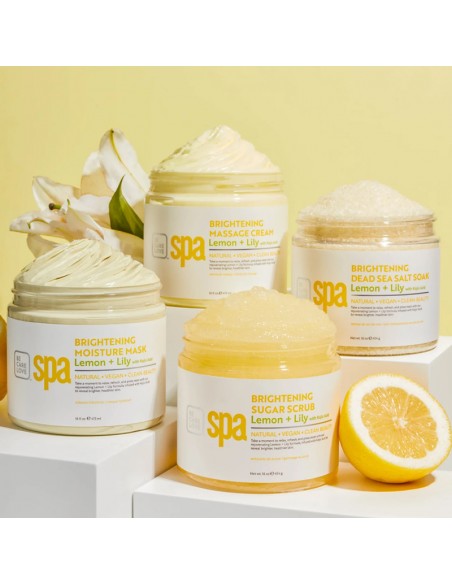 BCLspa - Lemon & Lily With Kojic Acid Massage Cream - 473ml