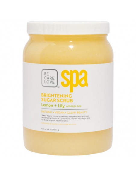 BCLspa - Lemon & Lily With Kojic Acid Sugar Scrub - 1814g