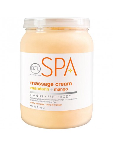 BCLspa - Mandarin & Mango Massage Cream - 1892ml