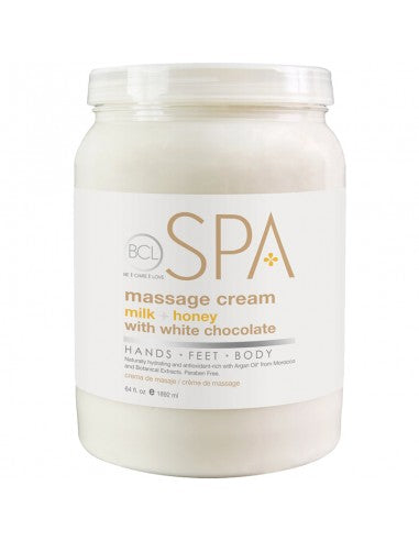 BCLspa - Milk & Honey With White Chocolate Massage Cream - 1892ml