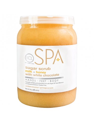 BCLspa - Milk & Honey With White Chocolate Sugar Scrub - 1814g