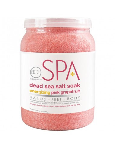 BCLspa - Pink Grapefruit Dead Sea Salt Soak - 1814g