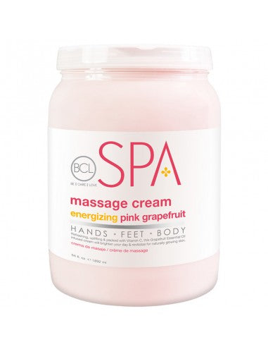 BCLspa - Pink Grapefruit Massage Cream - 1892ml