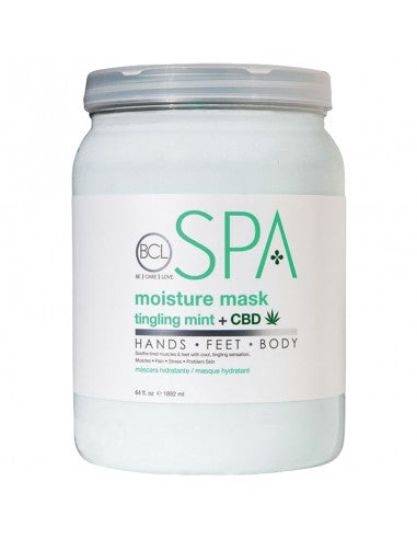 BCLspa - Tingling Mint & CBD Moisture Mask - 1892ml
