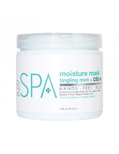 BCLspa - Tingling Mint & CBD Moisture Mask - 473ml