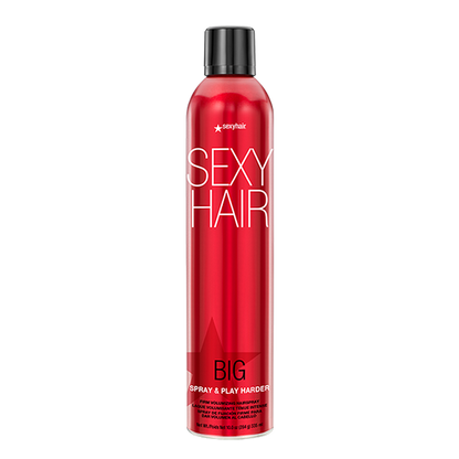 Big SexyHair Spray & Play Harder Firm Volumizing Hairspray 335ml front bottle
