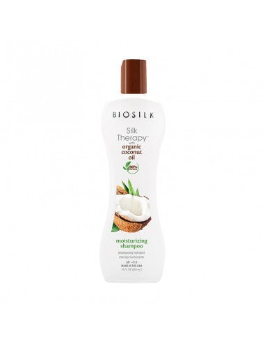 Biosilk - Silk Therapy - Coconut Oil Moisturizing Shampoo - 355ml