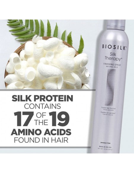 Biosilk - Silk Therapy - Finishing Spray Natural Hold - 284g