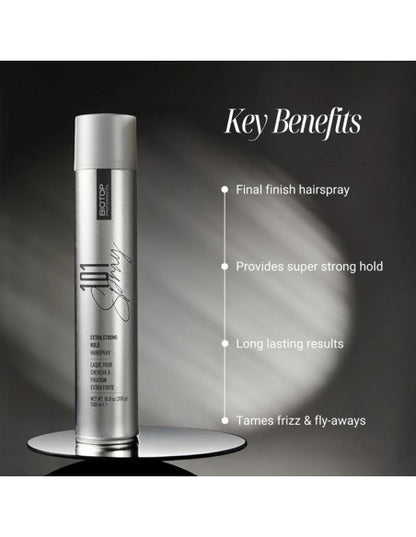 Biotop 101 Create - Extra Strong Hold Hairspray - 500ml