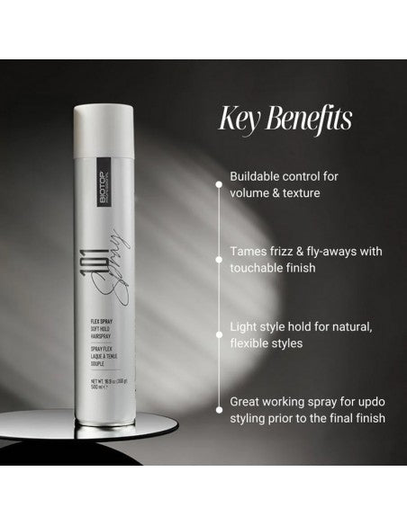 Biotop 101 Create - Flex Hold Hairspray - 500ml