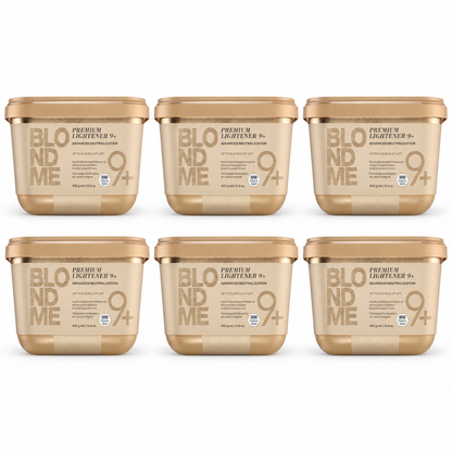 BLONDME Premium Lightener 9+ 6 × 450 g bundle