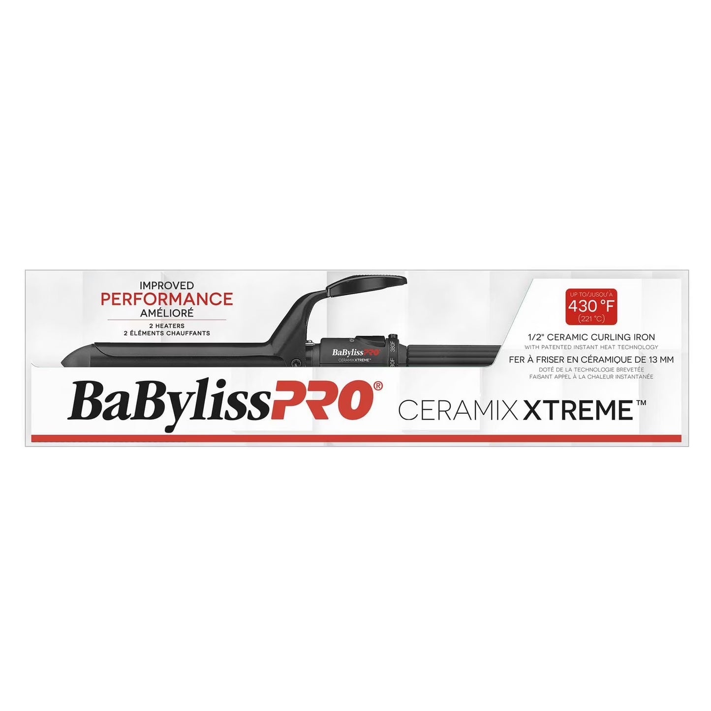 BaBylissPRO Ceramix Xtreme 1/2" Curling Iron