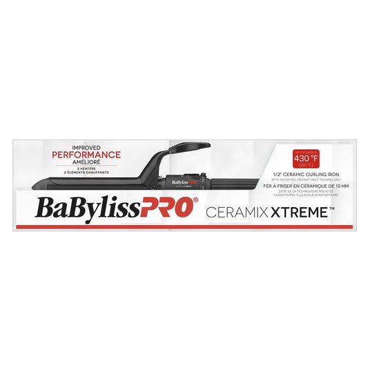 BaBylissPRO Ceramix Xtreme 1/2" Curling Iron