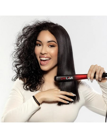 CHI - LAVA Volcanic Lava Flat Iron - 1 In