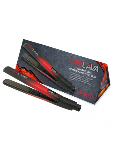 CHI - LAVA Volcanic Lava Flat Iron - 1 In