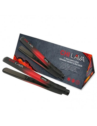 CHI - LAVA Volcanic Lava Flat Iron - 1 In