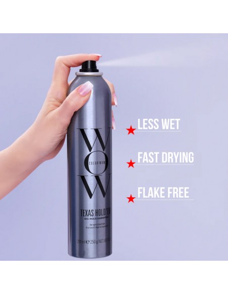 Color WOW - Texas Hold 'Em Big Hold Hairspray - 291ml