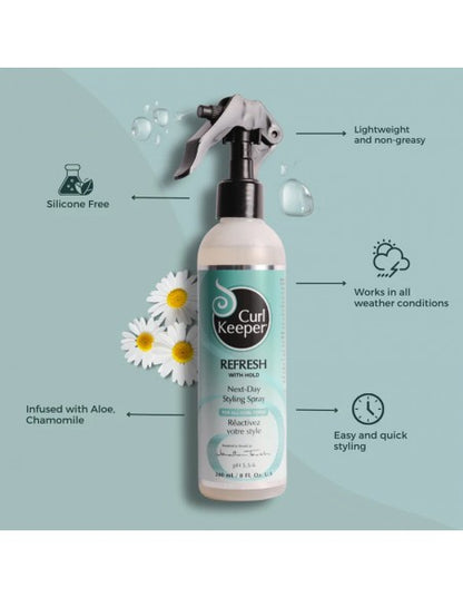 Curl Keeper - Refresh Next Day Styling Spray - 1000ml