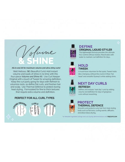 Curl Keeper - Volume and Shine Kit